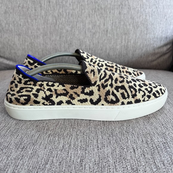 Rothy's Shoes Rothys Camo Cat Leopard Print The Original Slip